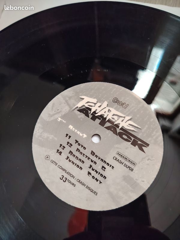 Vinyles 2x LP compilation Tchatche Attack (1ère Offensive) 1996 (image 9)