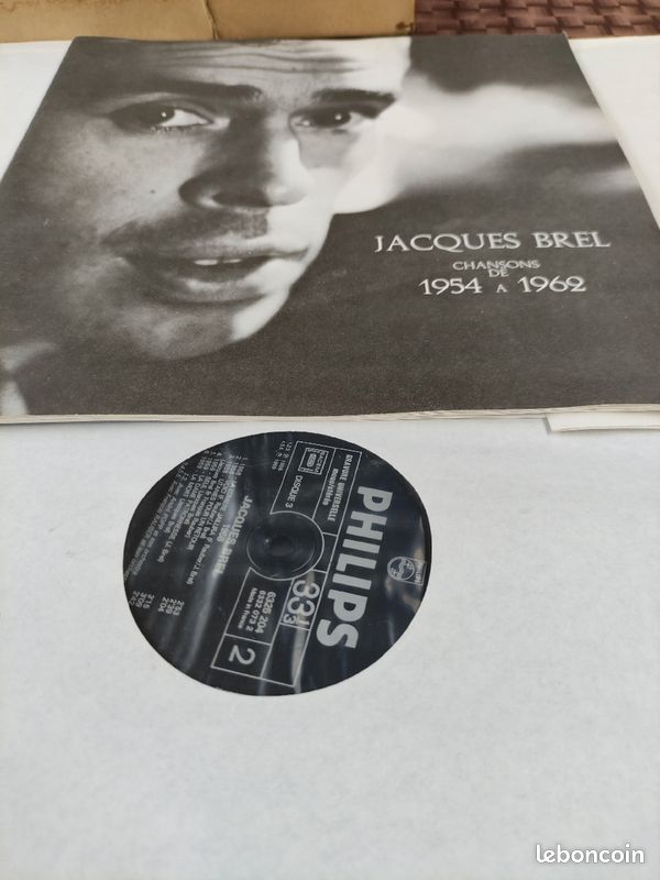 Coffret 33 tours Jacques BREL 1954 à 1962 (image 3)