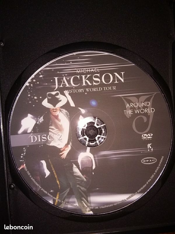 Michael Jackson history world tour arpund the world box 2 DVD (image 4)