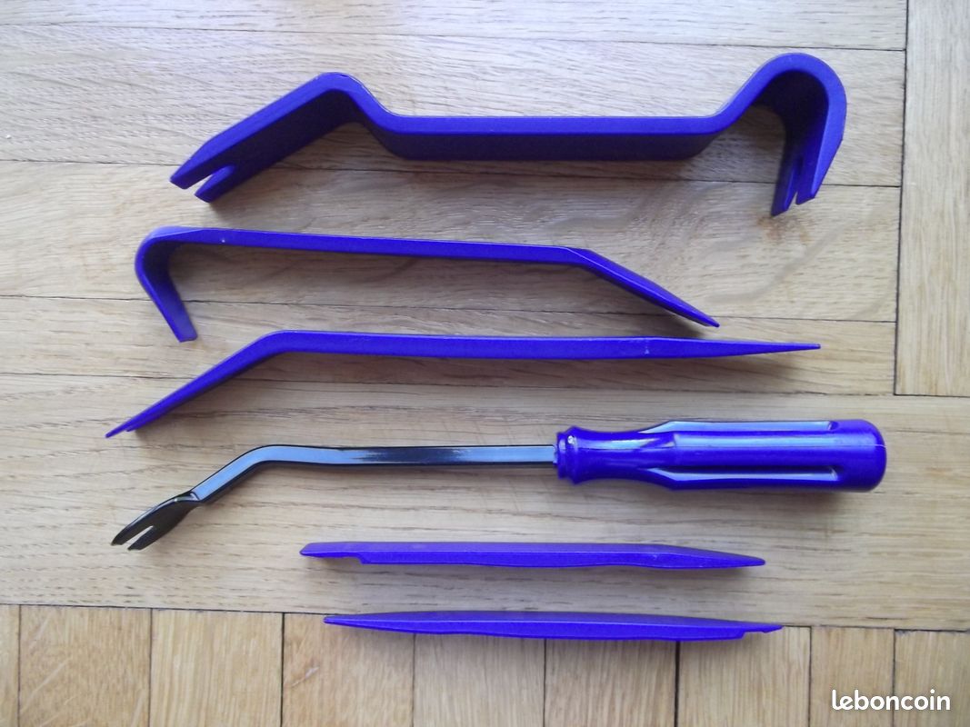 Kit D'Outils De Dépose De Garniture Avec Trousse Textile - 19 Pcs