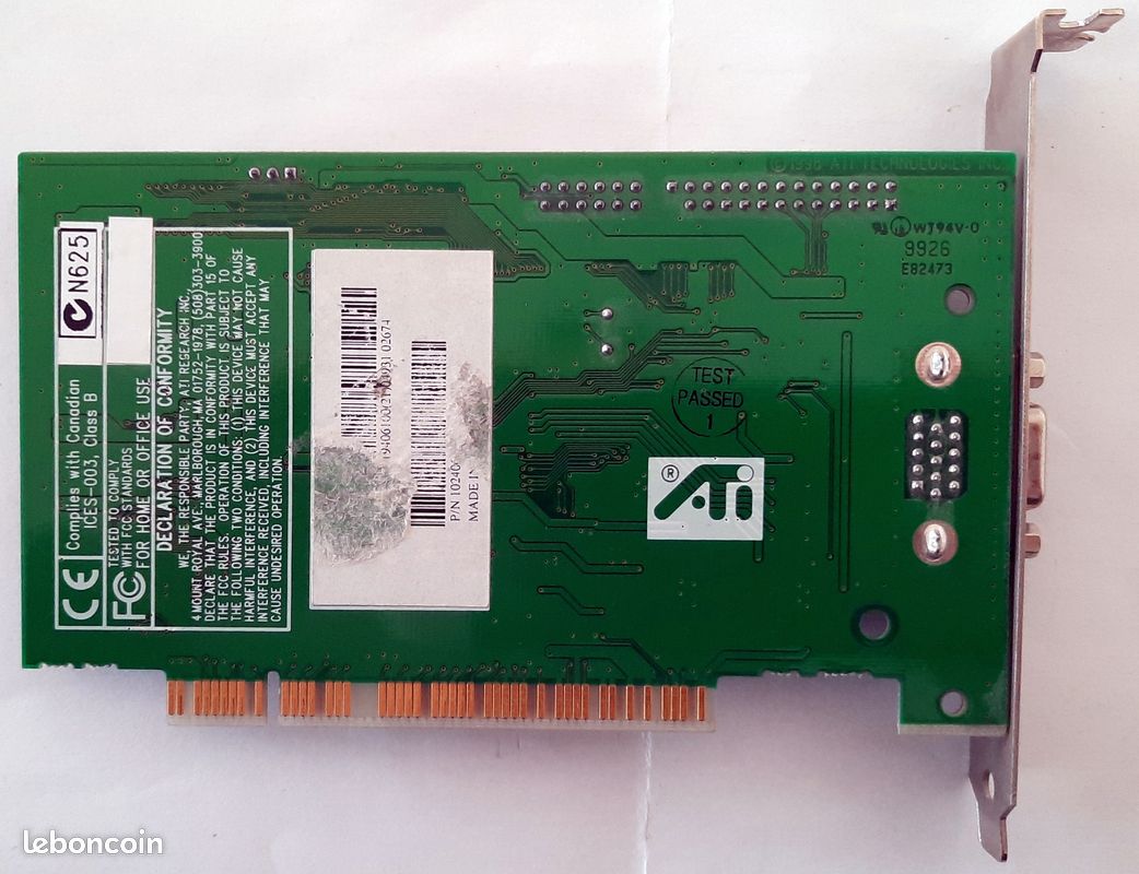 ATI 3D Rage IIC PCI (image 2)
