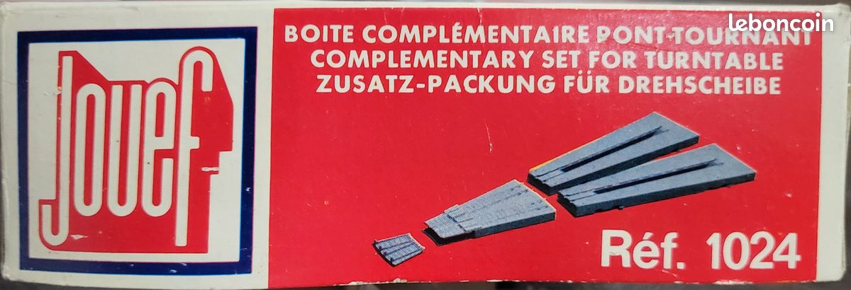 Boîte Complémentaire Pour Pont Tournant Jouef 1024 - Maquette à Monter NEUVE