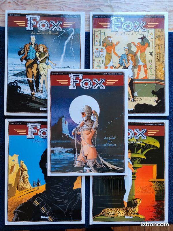 Bd Fox - Tomes 1 à 5 - Dufaux et JF Charles (image 1)