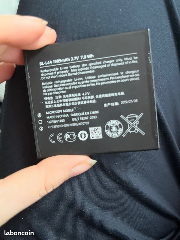 Batterie pour téléphone Microsoft (image 1)