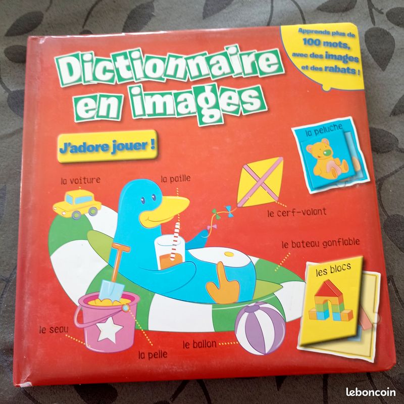 Dictionnaire en images avec rabats TBE (image 1)