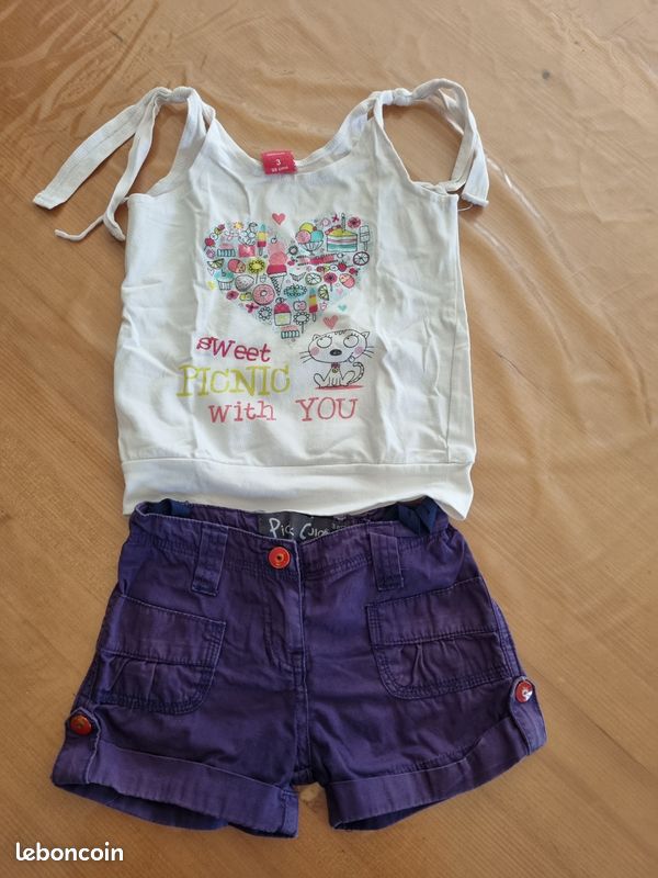 Vêtements fille été 3 ans (image 2)