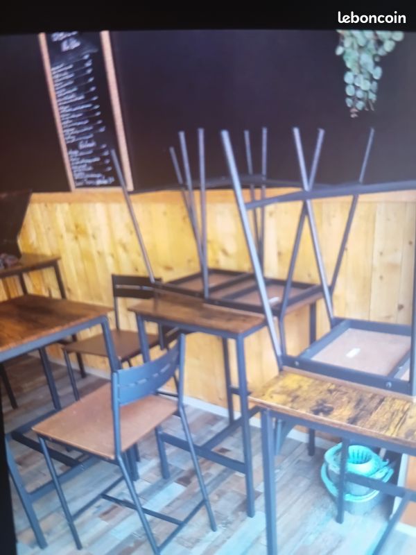 Vend tables haute de restauration (image 1)