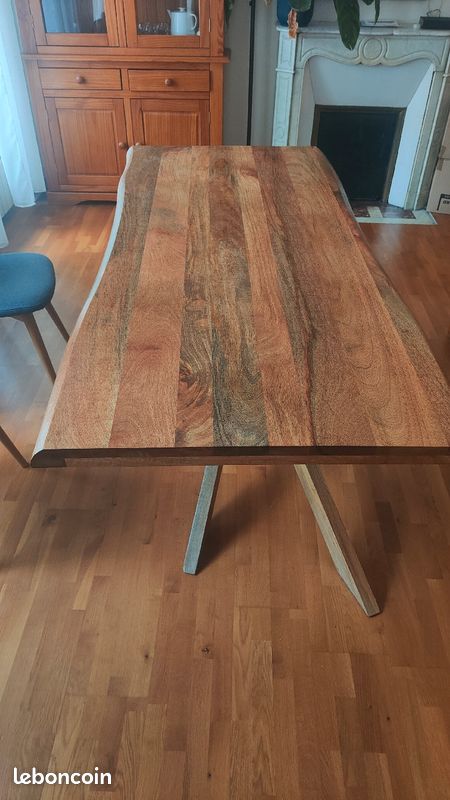 Table en bois de manguier massif (image 3)