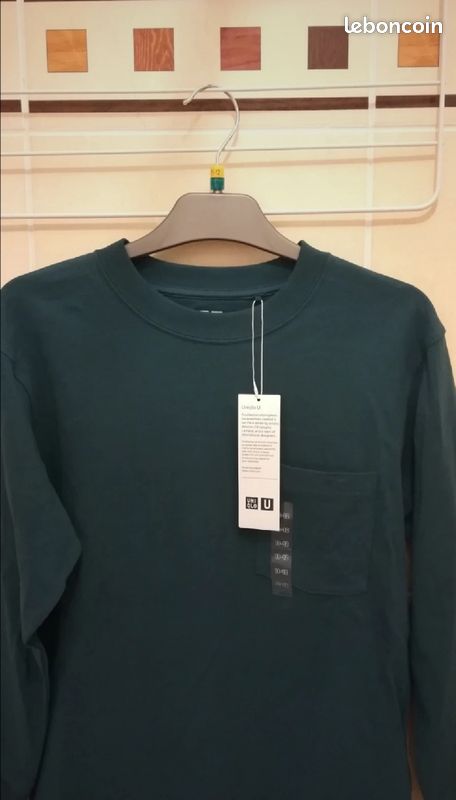 Sweat NEUF ÉTIQUETÉ Uniqlo T11/12 ans - L92B (image 2)