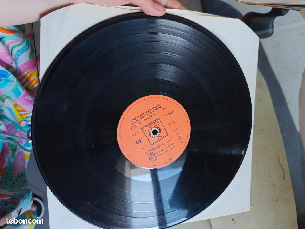 Vinyl Simon and Garfunkel Bridge over troubled water (image 3)