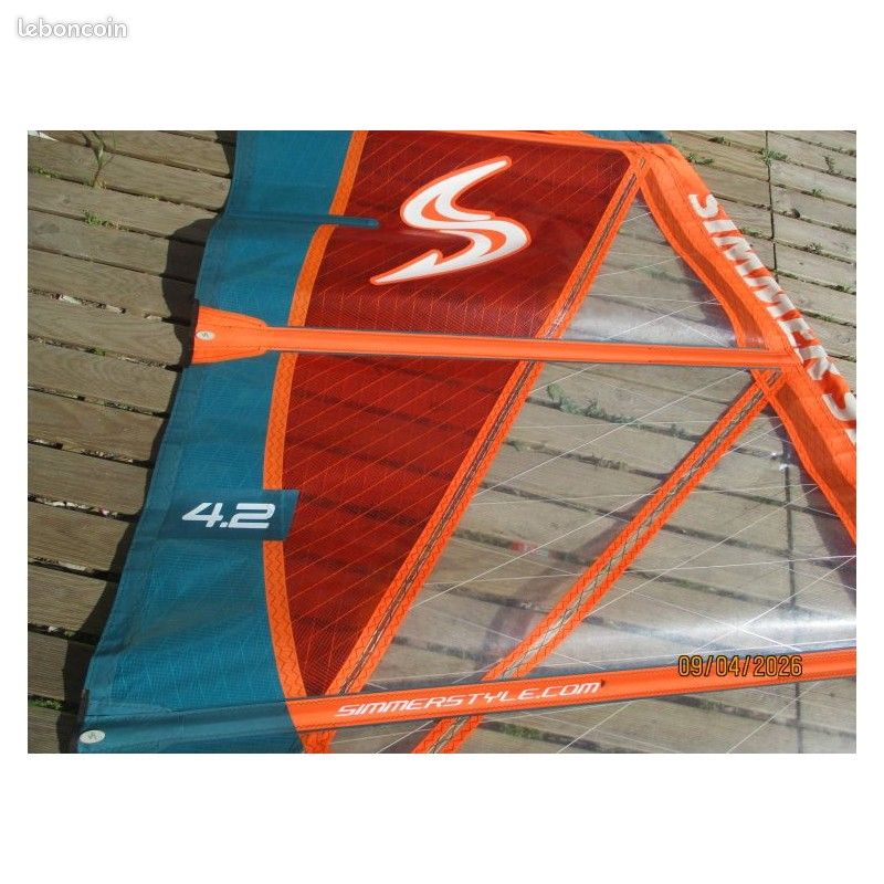 Voile Windsurf SIMMER Blacktip 4.7m² 2022-23 Occasion