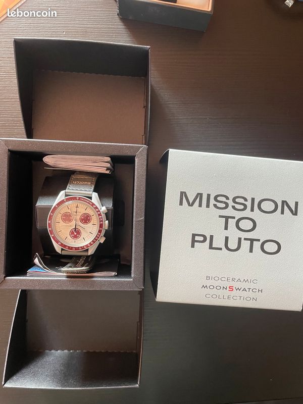 Montre oméga Moon Swatch, mission to Pluto (image 1)