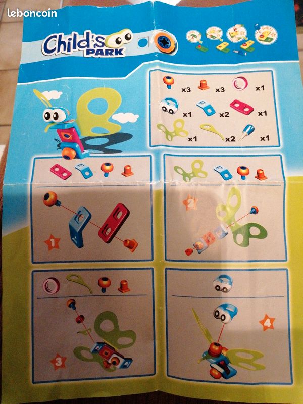 Jeu de construction 1er âge papillon Meccano Kids Play (image 3)