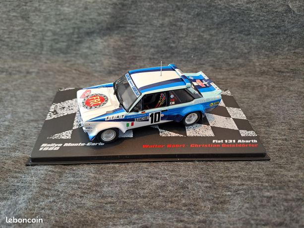 FIAT 131 ABARTH RALLYE MONTE CARLO 1980 ROHRL ALTAYA 1:18 de refere