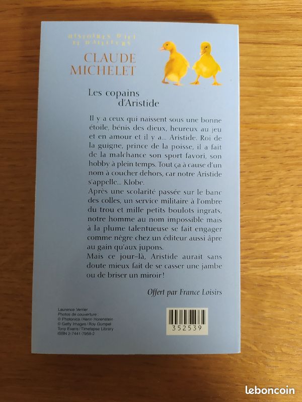 Roman Les copains d'Aristide, Claude Michelet (image 2)