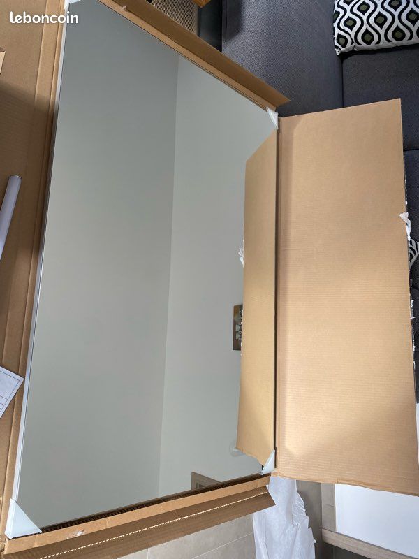Miroir LED NEUF salle de bain 70x108 - marque Ebir (image 4)