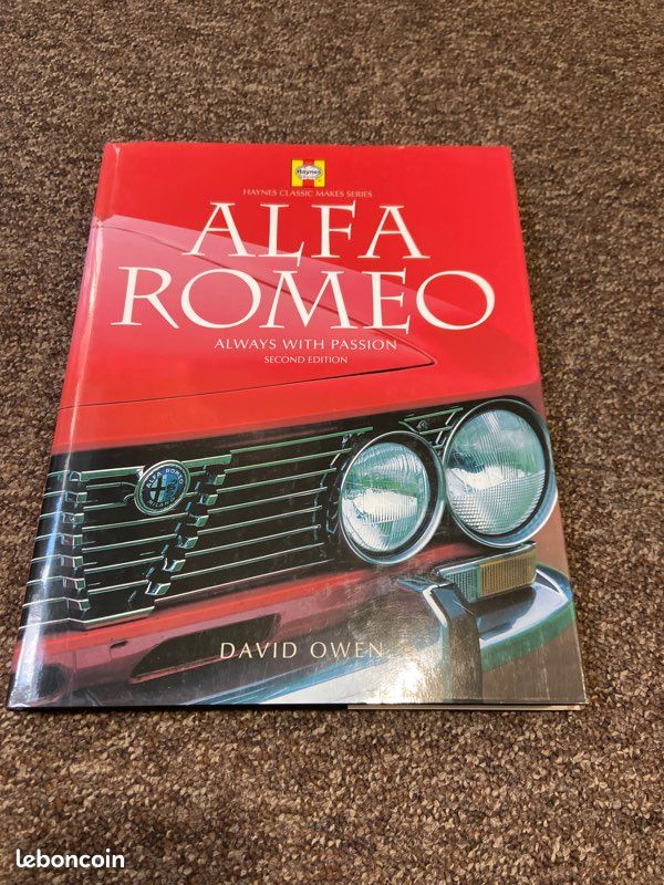 Livre Alfa Romeo Always with passion Haynes (image 1)