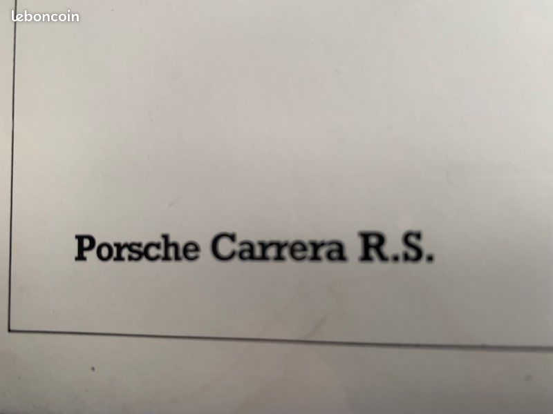 Affiche Porsche signée Dominique Obéniche (image 3)