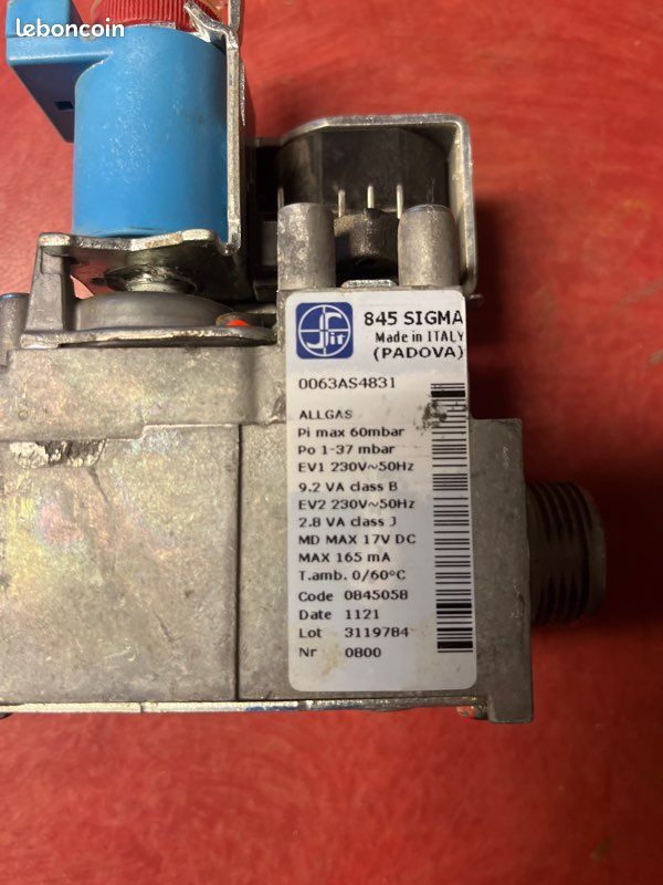 Vanne gaz SIT SIGMA 845 / Chaudière De Dietrich City (image 3)