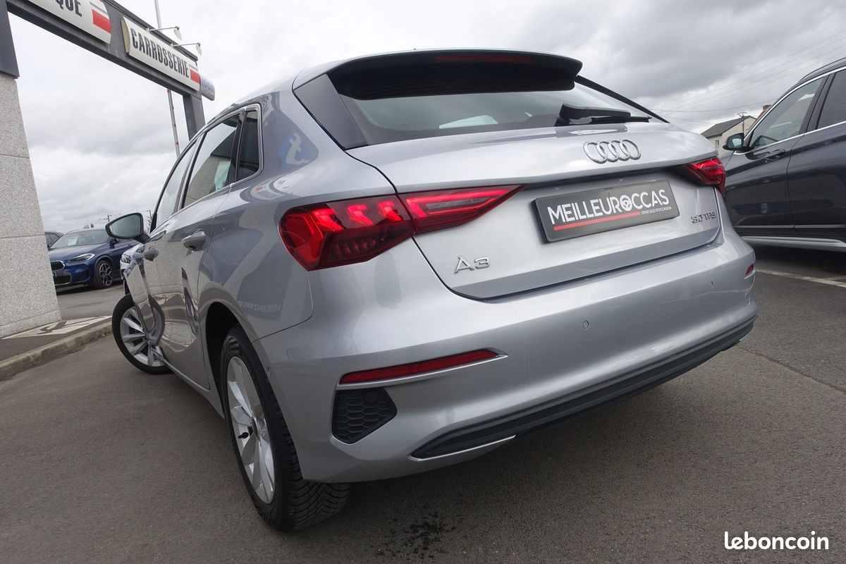 A3 Sportback 30 Tfsi S-Tronic Mhev Virtual cockpit/Cuir Sport Chauffant/Gps Europe/Régulateur/Carplay/1*Main/Garantie 12 mois (image 15)