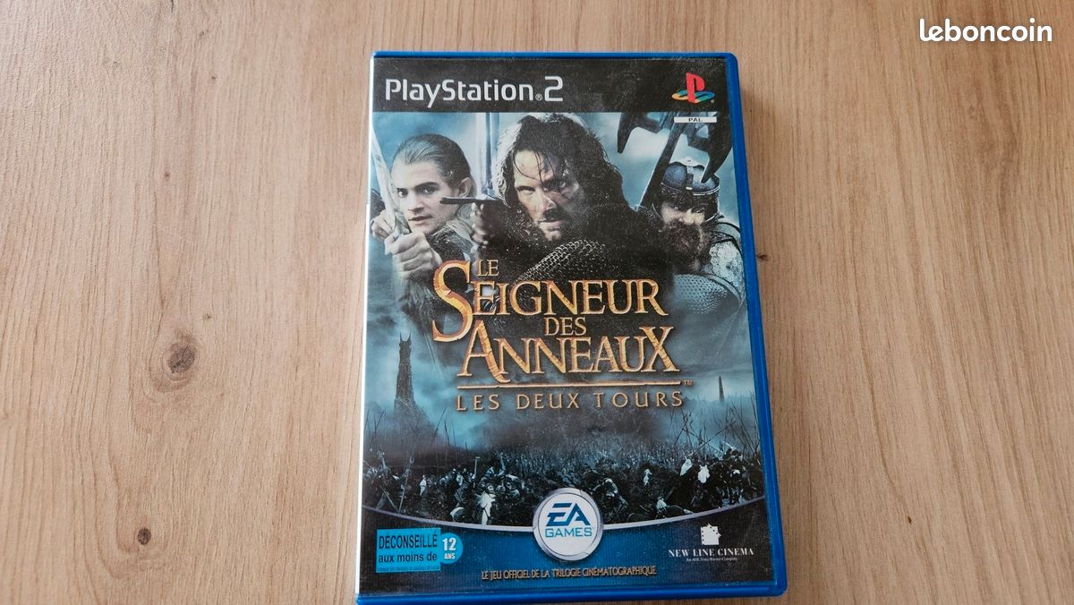 Jeu PS2 Le Seigneur Des Anneaux - Playstation 2 - En Très Bon état Complet