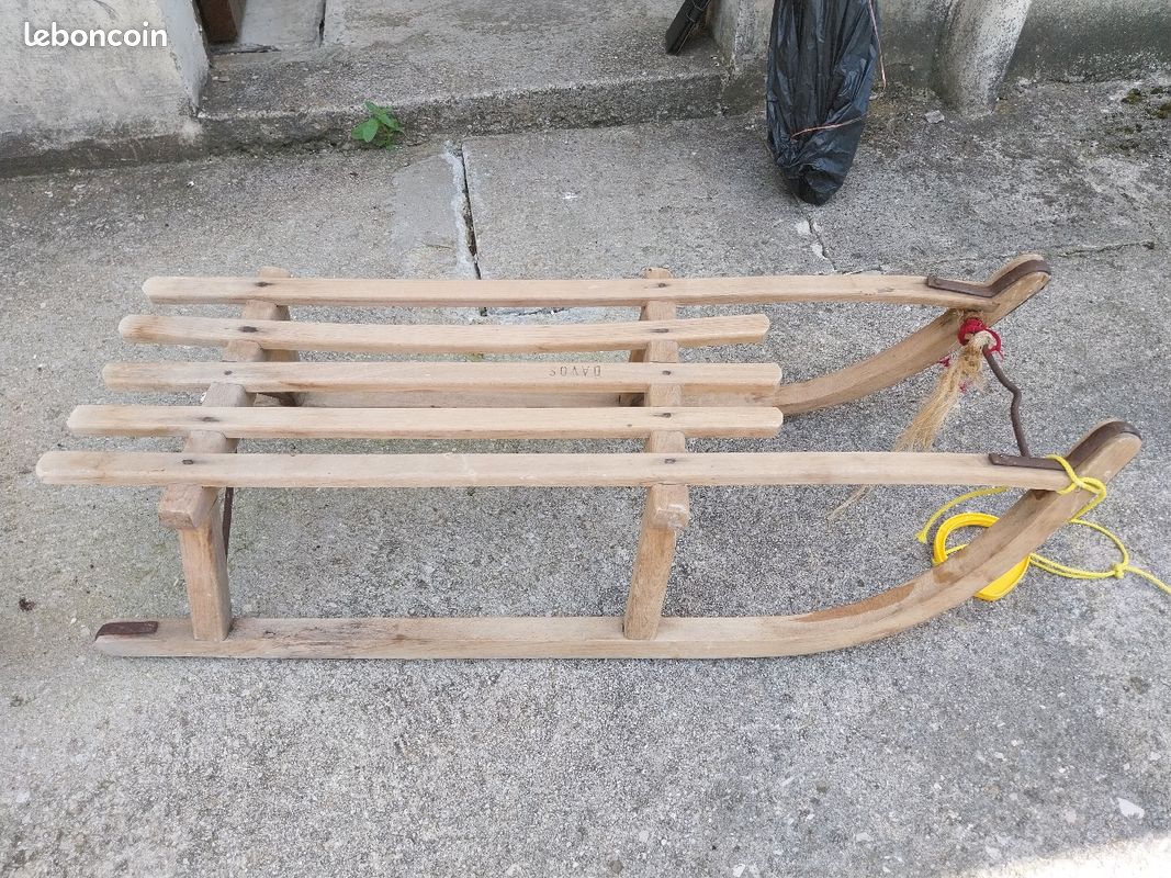 Luge en bois Donnay et Davos (image 1)