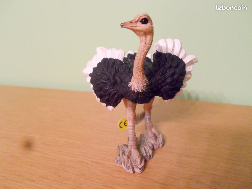 FLORMOON Figurine De Yak Gris Réaliste - Jouet éducatif Précoce Pour