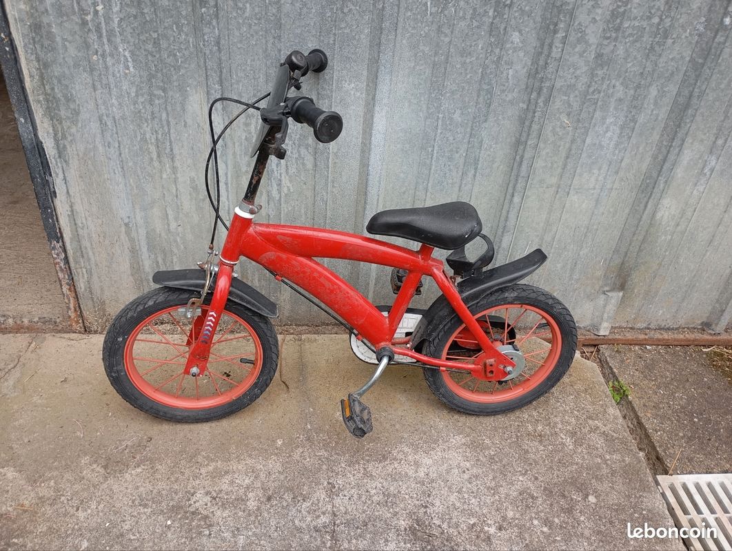 Vélo 18 pouces garçon 4/5 /6 ans sans roulette Vélos