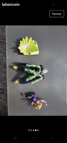 Figurine dragon Ball Dbz Bandai Scène diaporama Cell perfect Gohan ss2