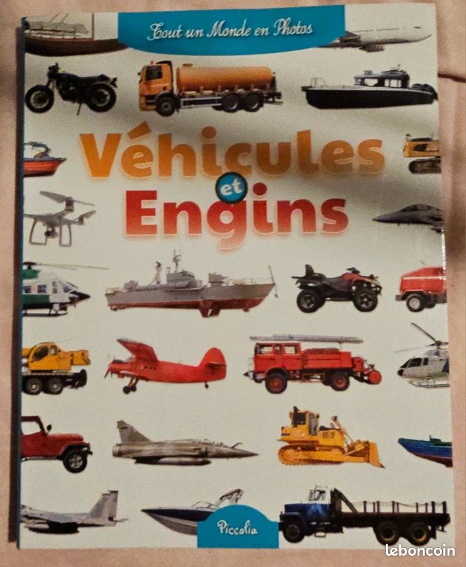 Livre véhicules en engins (image 1)