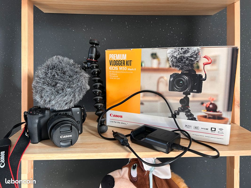 Vlogging Canon M50 Kit Kit Vlog Canon EOS M50 Mark II Photo, Audio - Main Image