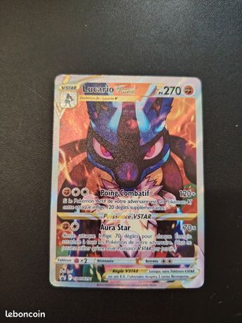 Coffret 10 Cartes Pokémon Lucario VSTAR - Zenith Suprême - Ultraboost X