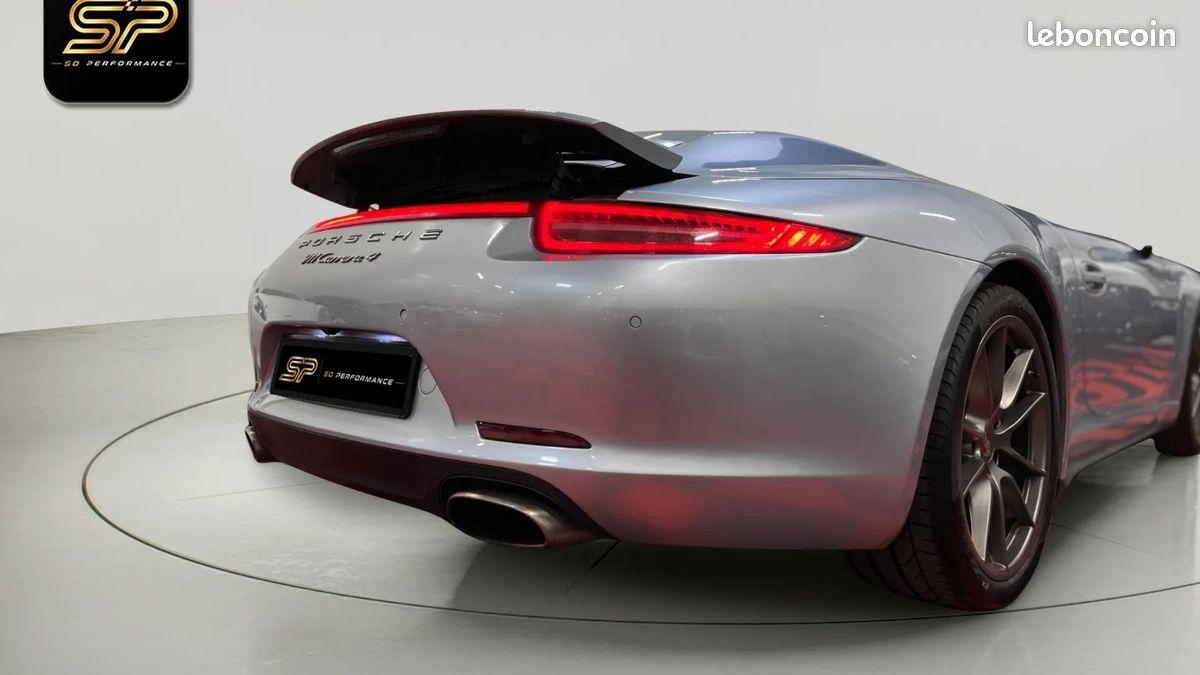 Porsche 911 991 Carrera 4 Cabriolet * Boîte Manuelle * 4x4 * Bose * Full Cuir * Mémoire * Sièges Ventilés (image 8)