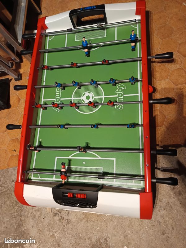 Table de jeu Baby foot billard palet 4 en 1 Smoby (image 6)