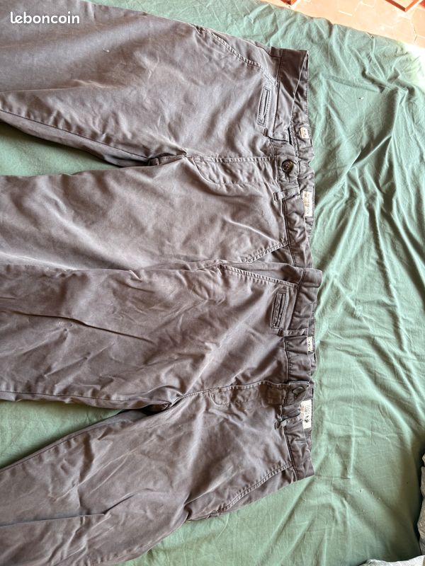 Deux Chino Hero Seven Gris TAILLE 16 ANS ET 28 (image 1)