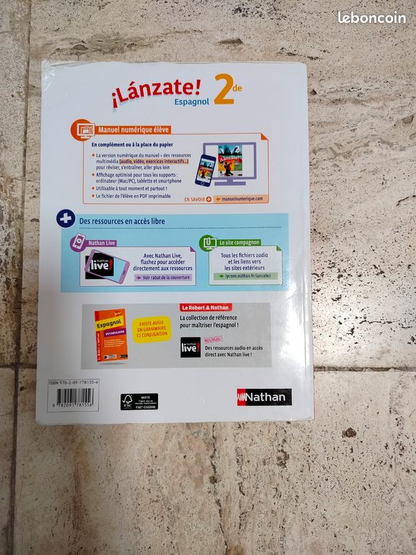 ¡LÁNZATE (2de) – edition: Natan/ livre d'espagnol pour les secondes (image 2)