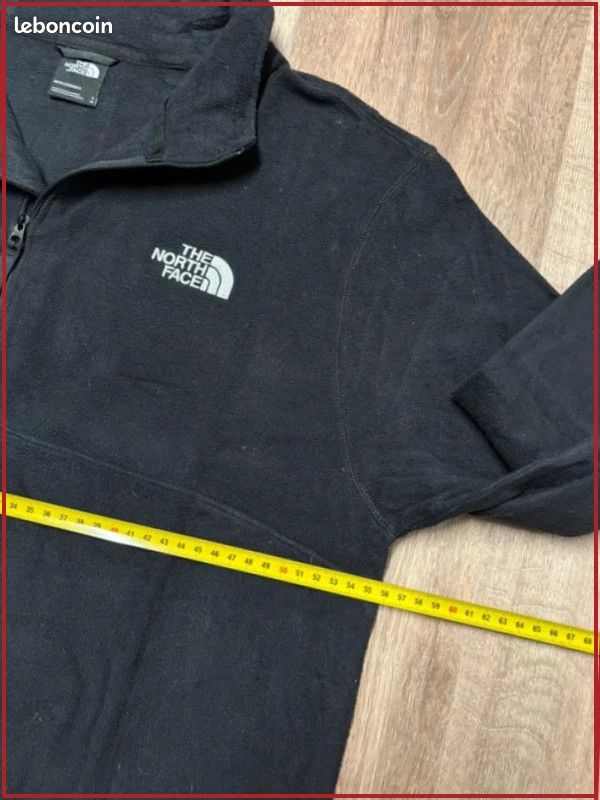 The North Face – Polaire 1/4 zip noire – Homme L (image 11)