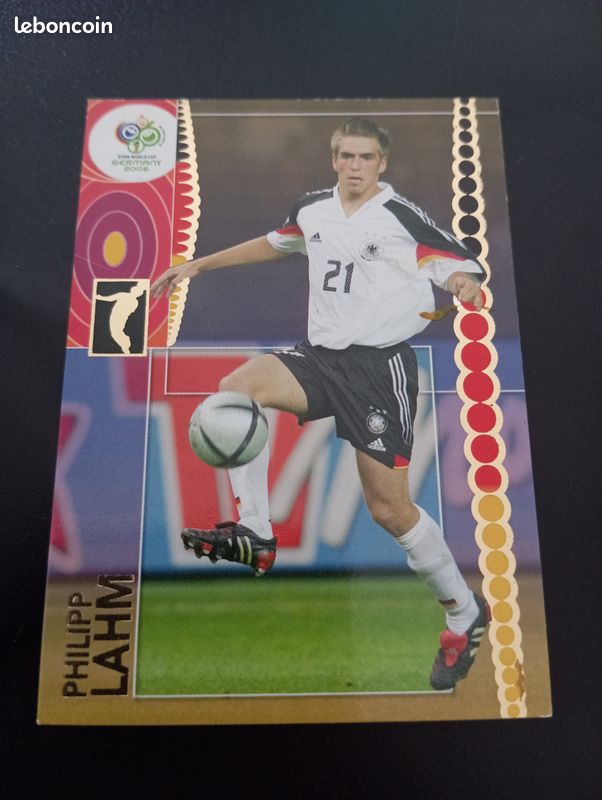 Carte Autographe Originale Philipp Lahm - Bayern Munich - Allemagne - Très Bon état