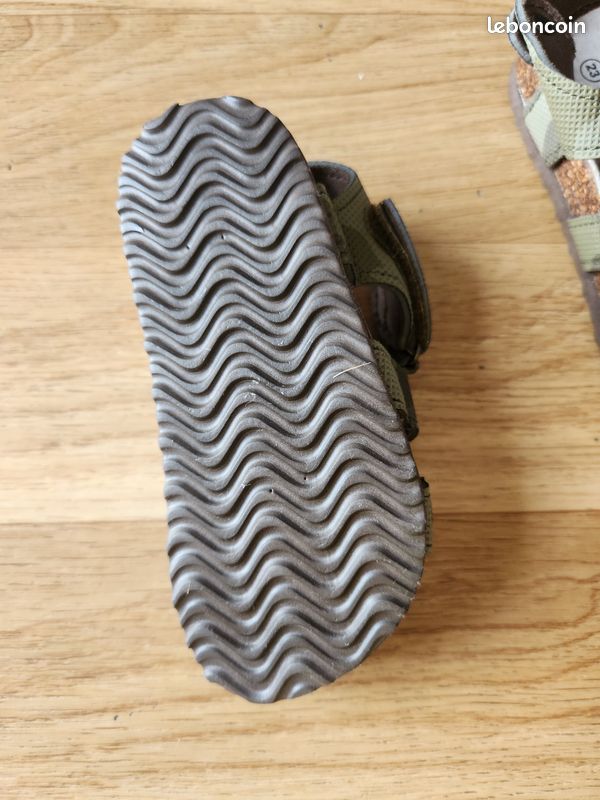 Sandales enfant - Saxo Blues - Pointure 23 - Motif camouflage (image 3)