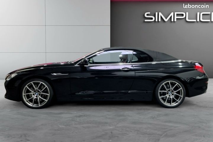 BMW SERIE 6 (F12) CABRIOLET 650I 407 EXCELLIS BVA8 407Ch - Garantie 12 mois (image 6)