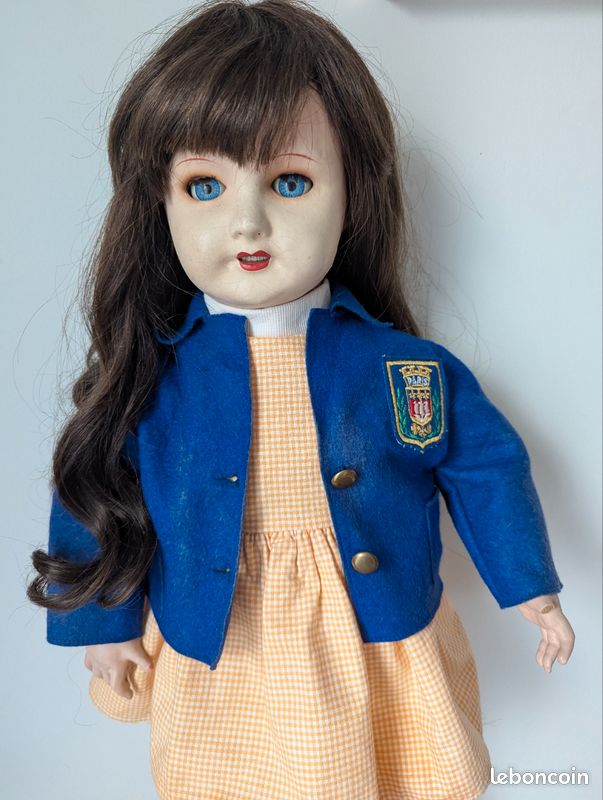 Poupée Ancienne SFBJ Moule 301 - 58 Cm - Taille 10 - Bon état