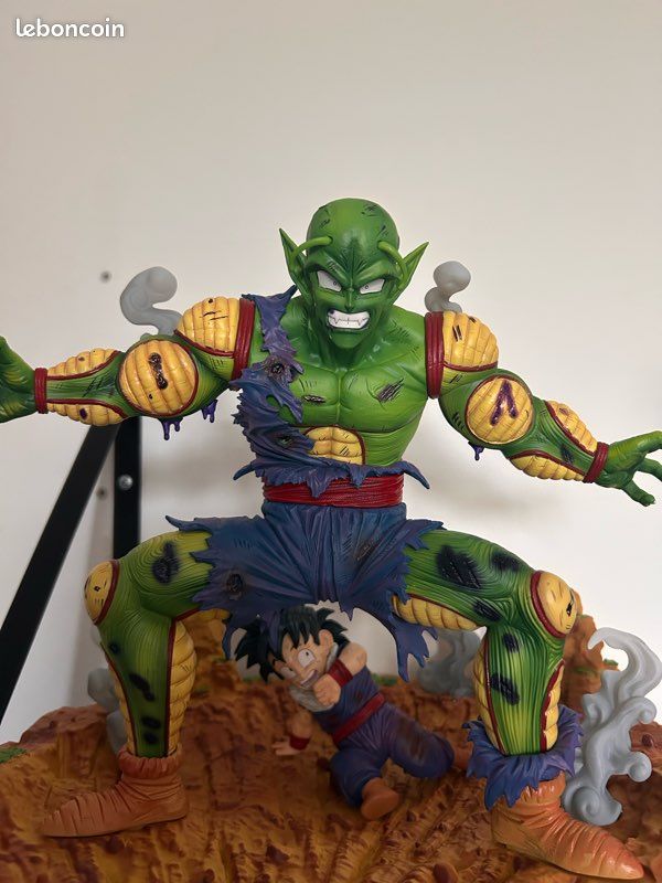 Figurines Dragon Ball Z - 1er Combat Piccolo Vs Super Saiyan Gohan - Bandai NEUF