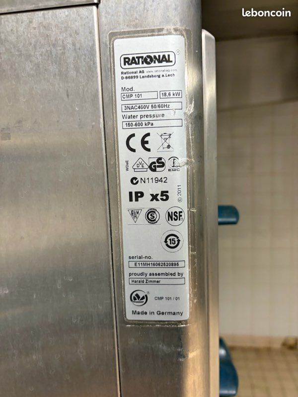 Four RATIONAL Combi Master Plus - Parfait état (image 6)