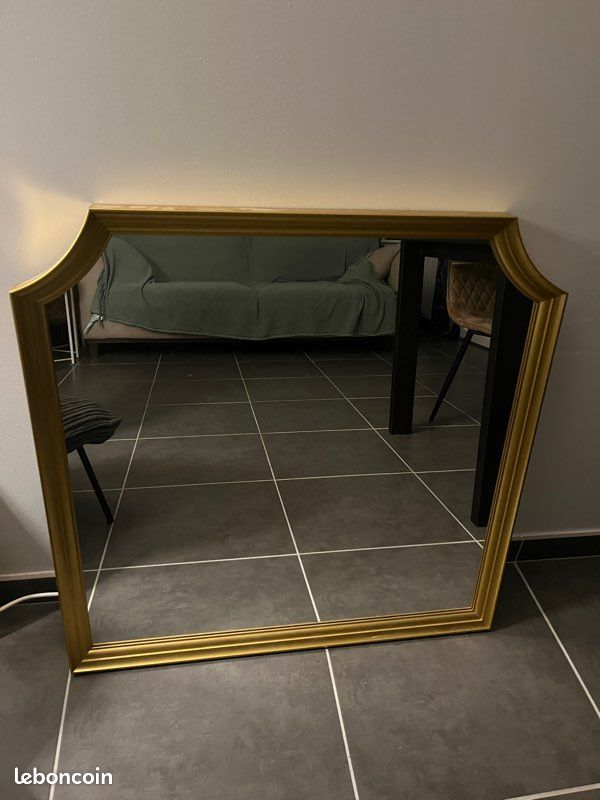 Miroir couleur or IKEA (image 2)