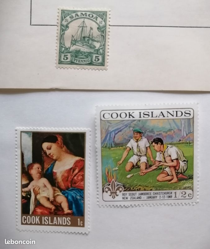 Timbres - Océanie - 1924 - No 61/64