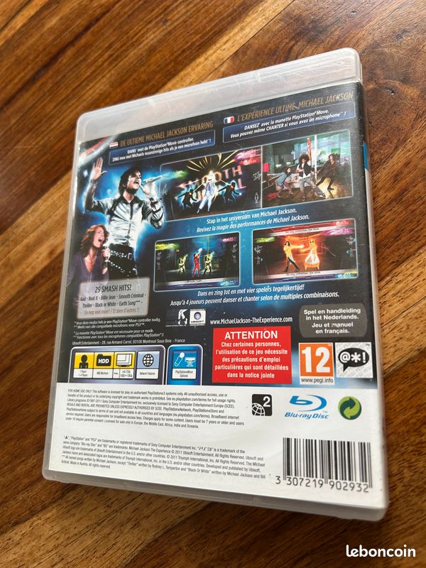 Sony PlayStation 3 - Michael Jackson The Experience (jeu Complet, Bon état, France)