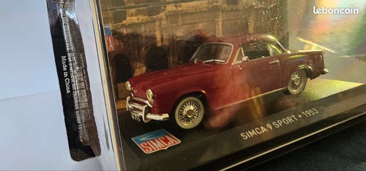 Miniature SIMCA 9 SPORT 1953 -1/43 (image 2)
