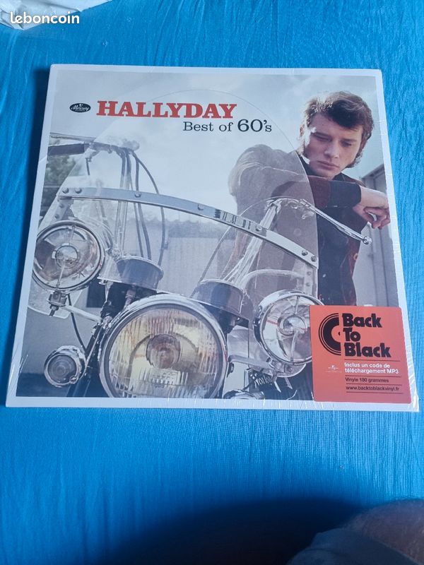 Vinyle johnny Hallyday 60's (image 1)