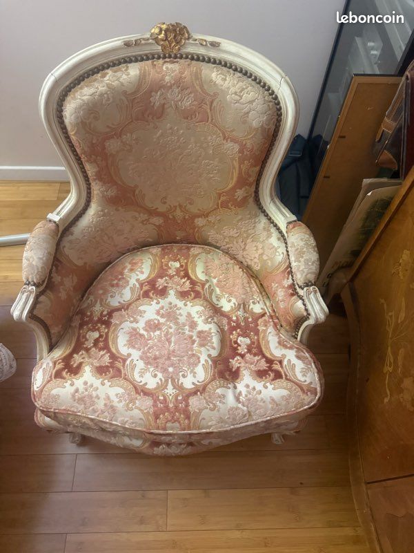 Vends fauteuil bergère bonne état prix 120e (image 2)