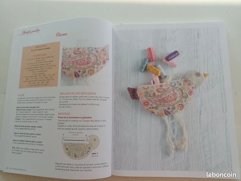 Les broderies de Marie & Cie n°10 - Délices printaniers (image 9)